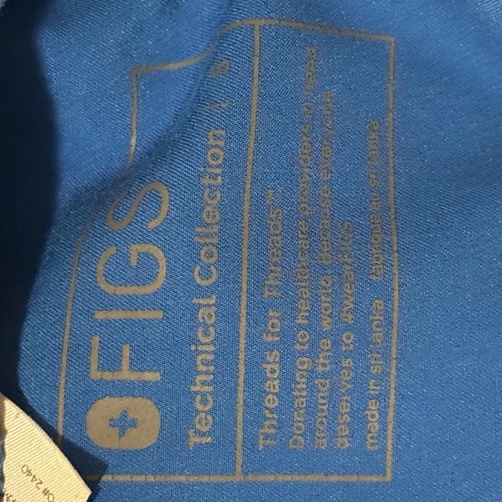 Figs Blue Zamora Joggers – Men's Size Small – Technical Scrub Pants Comfy